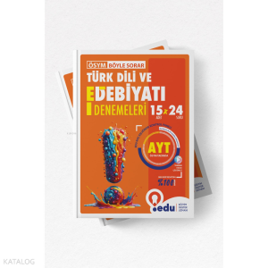 Edu Yayınları Ayt Edebiyat Branş Denemeleri