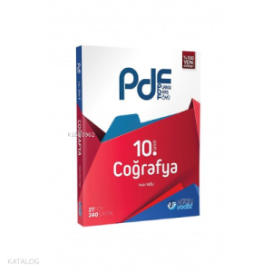 Eğitim Vadisi Yayınları - 10. Sınıf (Pdf) Coğrafya