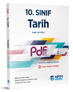 Eğitim Vadisi Yayınları - 10. Sınıf (Pdf) Tarih