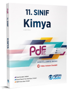 Eğitim Vadisi Yayınları - 11. Sınıf (Pdf) Kimya