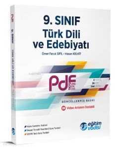 Eğitim Vadisi Yayınları - 9. Sınıf (Pdf) Türk Dili Ve Edeb.