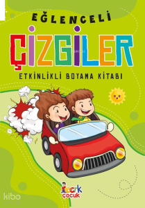 Eğlenceli Çizgiler(Etkinlikli Boyama Kitabı)