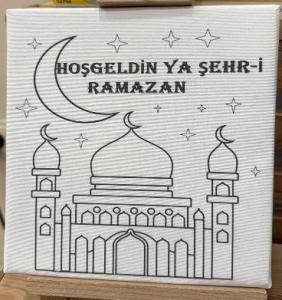 Ramazan 20x20 Tuval Boyama Seti (Kod010)