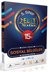 Elit Karma 5. Sınıf Sosyal Bilgiler Konu Sıralı 15 li Deneme