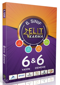 Elit Karma 6. Sınıf Elit Karma 6x6 Deneme Çözümlü