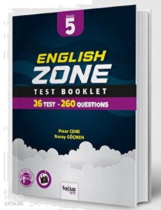 English Zone 5 - Test Booklet