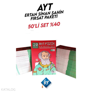 Ertan Sinan Şahin Yayınları AYT Fizik Denemeleri  (20 Deneme) 50'li
