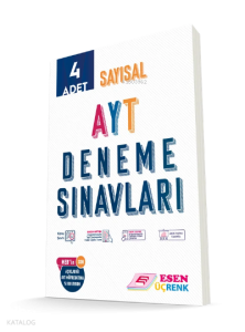 Esen Üçrenk AYT Sayısal 4'Lü Deneme Sınavları