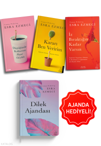 Esra Ezmeci Psikoloji Seti 3 Kitap ;Dilek Ajanda Hediyeli