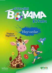 Etkinlikli Boyama Kitabı Hayvanlar