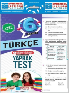 Evrensel 6.Sınıf Türkçe Yeni Nesil Yap. Test