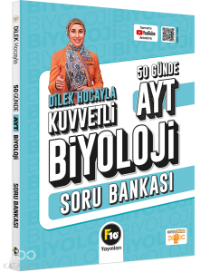 F10 Yayınları Dilek Hocayla 50 Günde AYT Biyoloji Soru Bankası