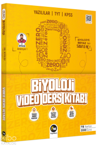 F10 Yayınları Dr. Biyoloji Barış Hoca Zero Serisi Biyoloji Video Ders Kitabı
