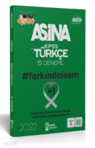 Farkında İSEM 2022 KPSS Aşina Türkçe 20 Deneme