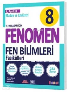 Fenomen 8. Sınıf Fen Bilimleri 4. Fasikül (Madde ve Endüstri)
