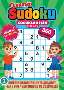 Fenomen Çocuklar İçin Sudoku 6-8 Yaş - 2