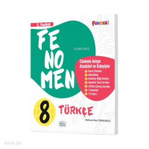Fenomen Kitap Fenomen 8. Sınıf Türkçe 2. Fasikül (Cümlede Anlam, Atasözleri Ve Özdeyişler)