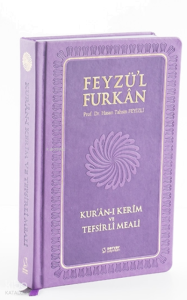 Feyzü'l Furkân Kur'ân-ı Kerîm ve Tefsirli Meali - Büyük Boy - Ciltli - LİLA
