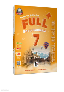 Fi Yayınları 7. Sınıf Full+ Sosyal Bilgiler Soru Bankası