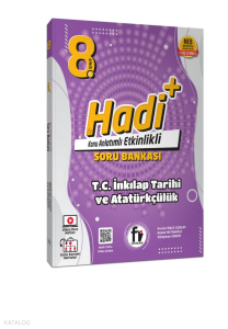 Fi Yayınları 8.Sınıf Hadi+ T.C. İnkılap Tarihi ve Atatürkçülük Konu Anlatımlı