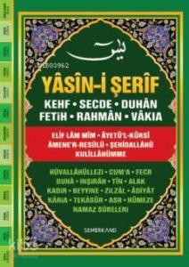 Fihristli Yasin-i Şerif (Cami Boy-Ciltli); Kur'an-ı Kerim'den Sureler ve Günlük Dualar