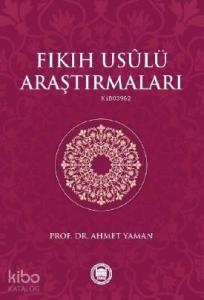 Fıkıh Usulü Araştırmaları