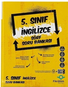 Fikri Bilim 5.Sınıf İngilizce Soru Bankası