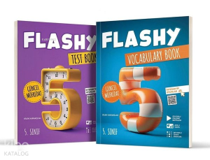 Flashy 5. Sınıf Vocabulary Book + Test Book