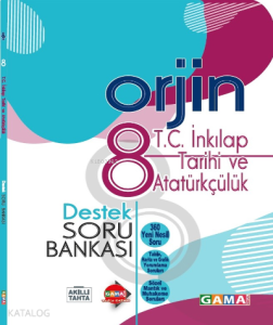 Gama 8.Sınıf Orjin T.C.İnk. Tar. Ve Atatürkçülük Destek SB