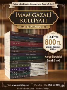 İmam Gazali Külliyatı 16 Kitap Set