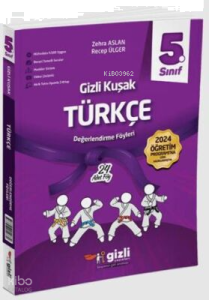 Gizli Yayınları 5. Sınıf Türkçe Gizli Kuşak Değerlendirme Föyleri