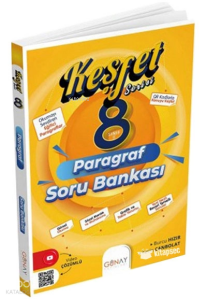 Günay Yayıncılık 8. Sınıf Keşfet Paragraf Soru Bankası