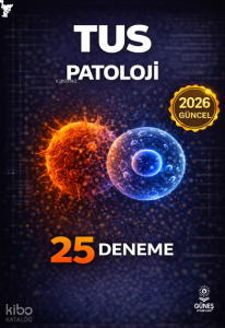Güneş Kitabevleri 2026 TUS Patoloji 25 Deneme