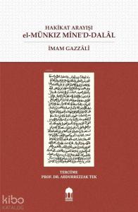 Hakikat Arayışı el-Münkız Mine'd-Dalâl (Türkçe=Arapça) Karşılıklı  (Sıvama)