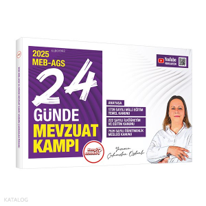 Hangi KPSS 2025 MEB-AGS 24 Günde Mevzuat Bilgisi Kampı