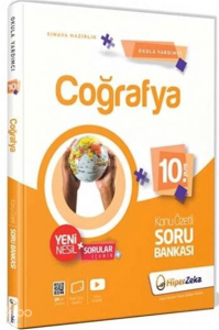 Hiper Zeka 10. Sınıf Coğrafya Konu Özetli Soru Bankası