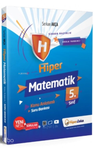Hiper Zeka 5. Sınıf Hiper Matematik Konu Anlatımlı & Soru Bankası