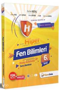 Hiper Zeka 6. Sınıf Hiper Fen Bilimleri Konu Anlatımlı & Soru Bankası