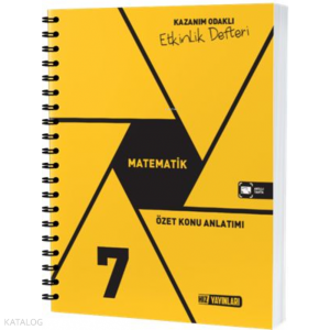 Hız Yayınları 7. Sınıf Matematik Etkinlik Defteri