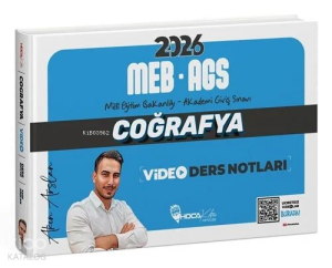 Hoca Kafası 2026 MEB-AGS Coğrafya Video Ders Notları