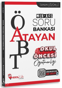 Hoca Kafası ÖABT MEB-AGS Okul Öncesi Öğretmenliği Atayan 5 Deneme Çözümlü
