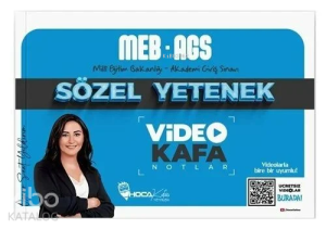 Hoca Kafası Yayınları 2025 MEB-AGS Sözel Yetenek Video Kafa Notlar - Öznur Saat Yıldırım