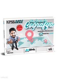 HocaWebde Yayınları 2024 KPSS Haritalarla Coğrafya