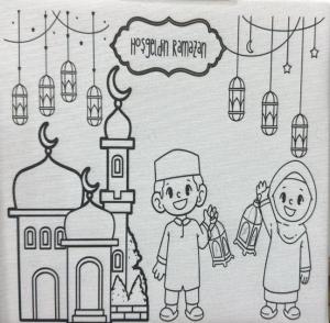 Ramazan 20x20 Tuval Boyama Seti (Kod006)