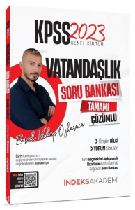 İndeks Akademi 2023 KPSS Vatandaşlık Soru Bankası Çözümlü