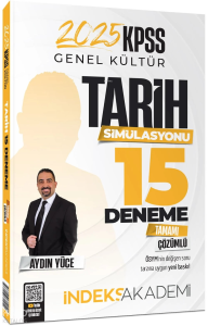 İndeks Akademi 2025 KPSS Tarih Simülasyonu 15 Deneme Çözümlü