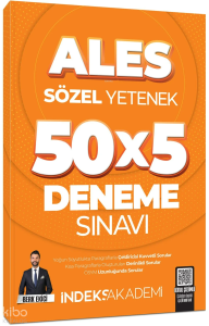 İndeks Akademi 2026 ALES Sözel Yetenek 5 Deneme Sınavı Çözümlü