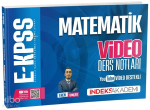 İndeks Akademi 2026 EKPSS Matematik Video Ders Notları
