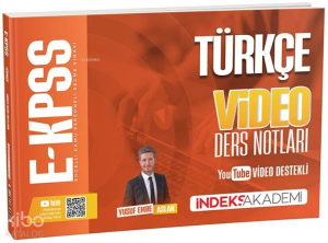 İndeks Akademi 2026 EKPSS Türkçe Video Ders Notları