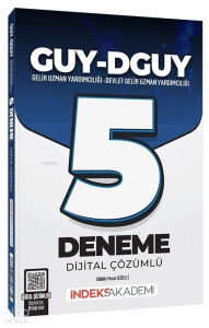 İndeks Akademi GUY-DGUY Gelir Uzman Yardımcılığı 5 Deneme Çözümlü